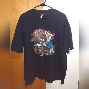 Harley Davidson Scottsdale AZ Men's 2XL Blue Crew neck Tshirt